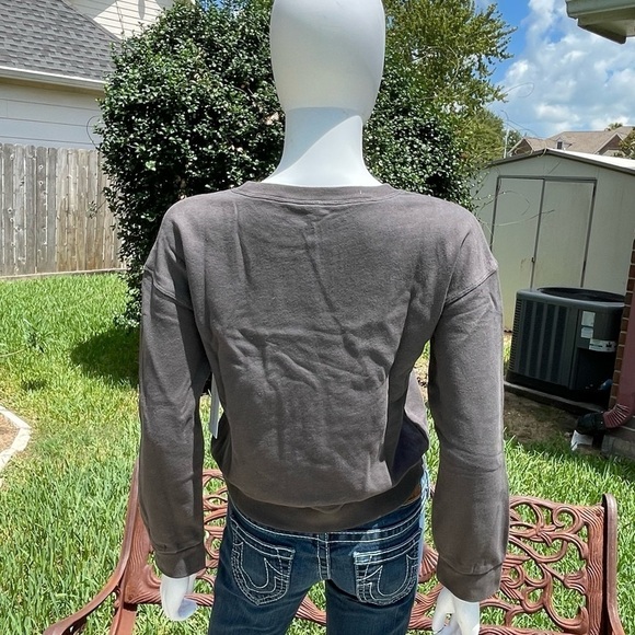 NWT GIRL’S Treasure & Bond Black Raven University Warm & Cozy Pullover - Picture 5 of 10